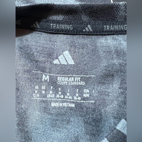 Adidas Women’s Training Tank Top Black black Camo cheetah Print Size Medium - Picture 10 of 11